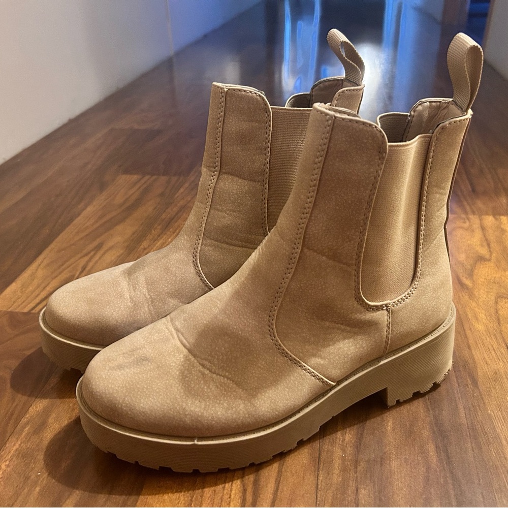 Laundry List Beige Boots